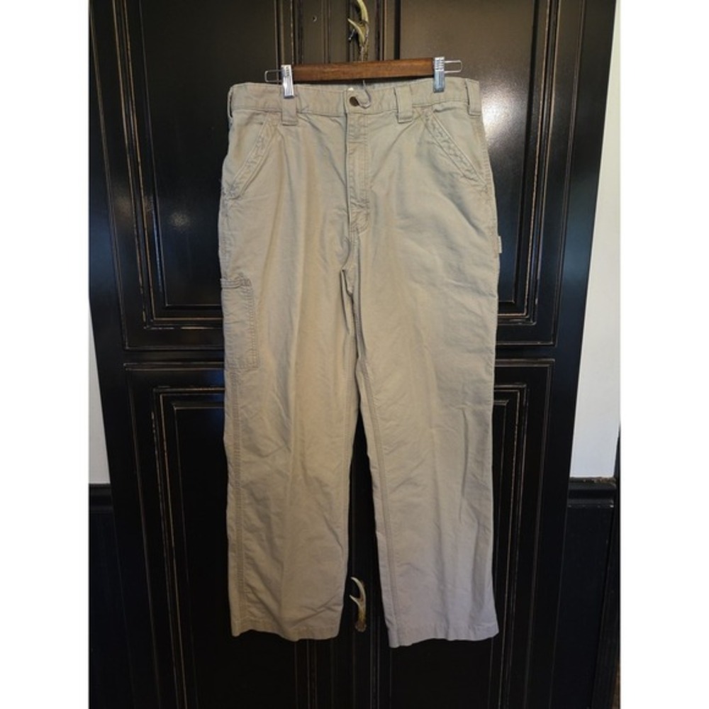 Carhartt 34x36 Tan Carpenter‎ Pants, Workwear